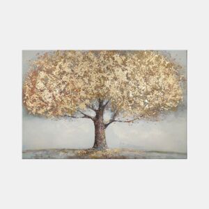 Pintura original ARBOL DORADO XXL 118cm da marca MARCOMUEBLE