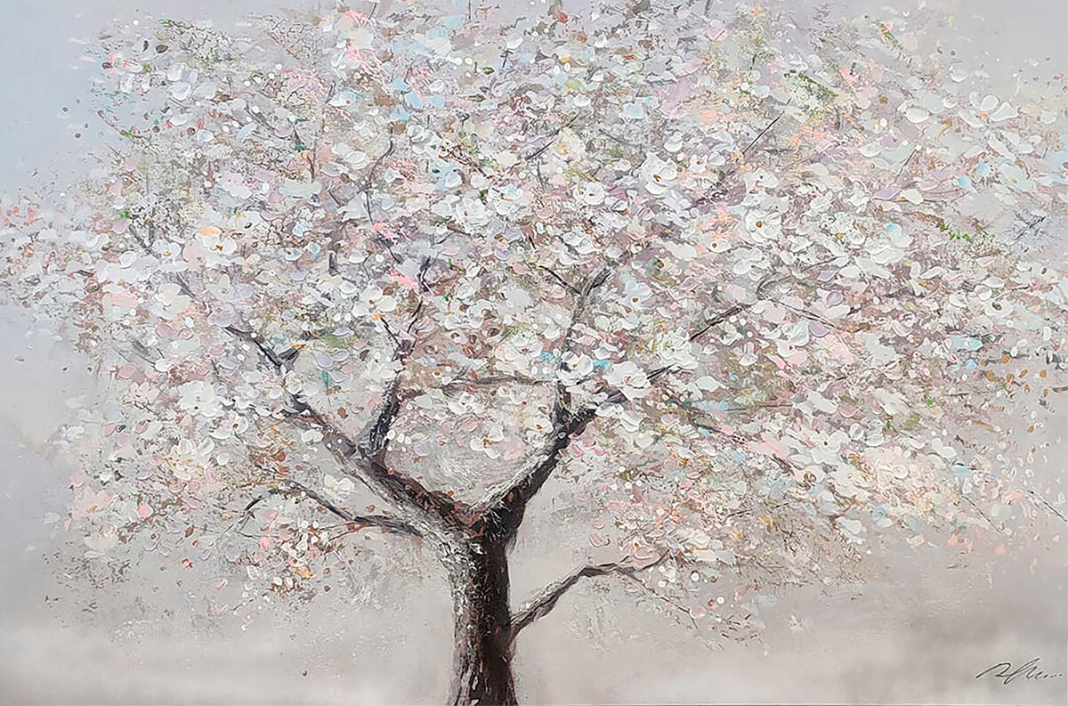 Pintura original ARBOL ALMENDRO XXL 118cm marca MARCOMUEBLE