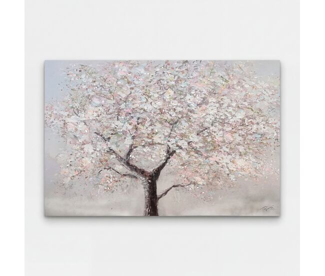 Pintura original arbol almendro xxl 118cm