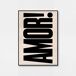 Cuadro deco art AMOR 50x70cm marca MARCOMUEBLE Cuadro deco art AMOR 50x70cm marca MARCOMUEBLE Negro
