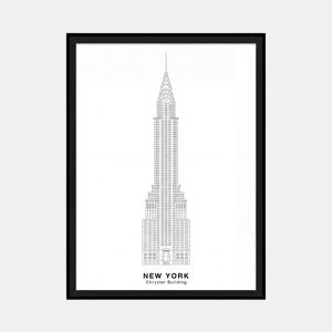 Pintura CHRYSLER BUILDING 40x30cm marca MARCOMUEBLE