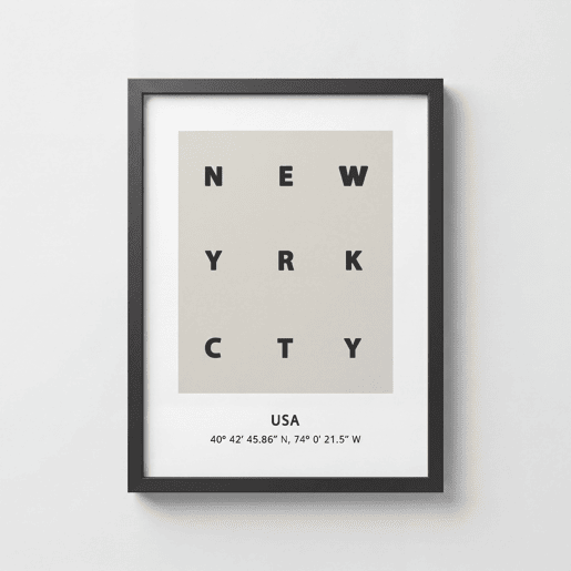 Pintura NEW YORK CITY 40x30cm marca MARCOMUEBLE