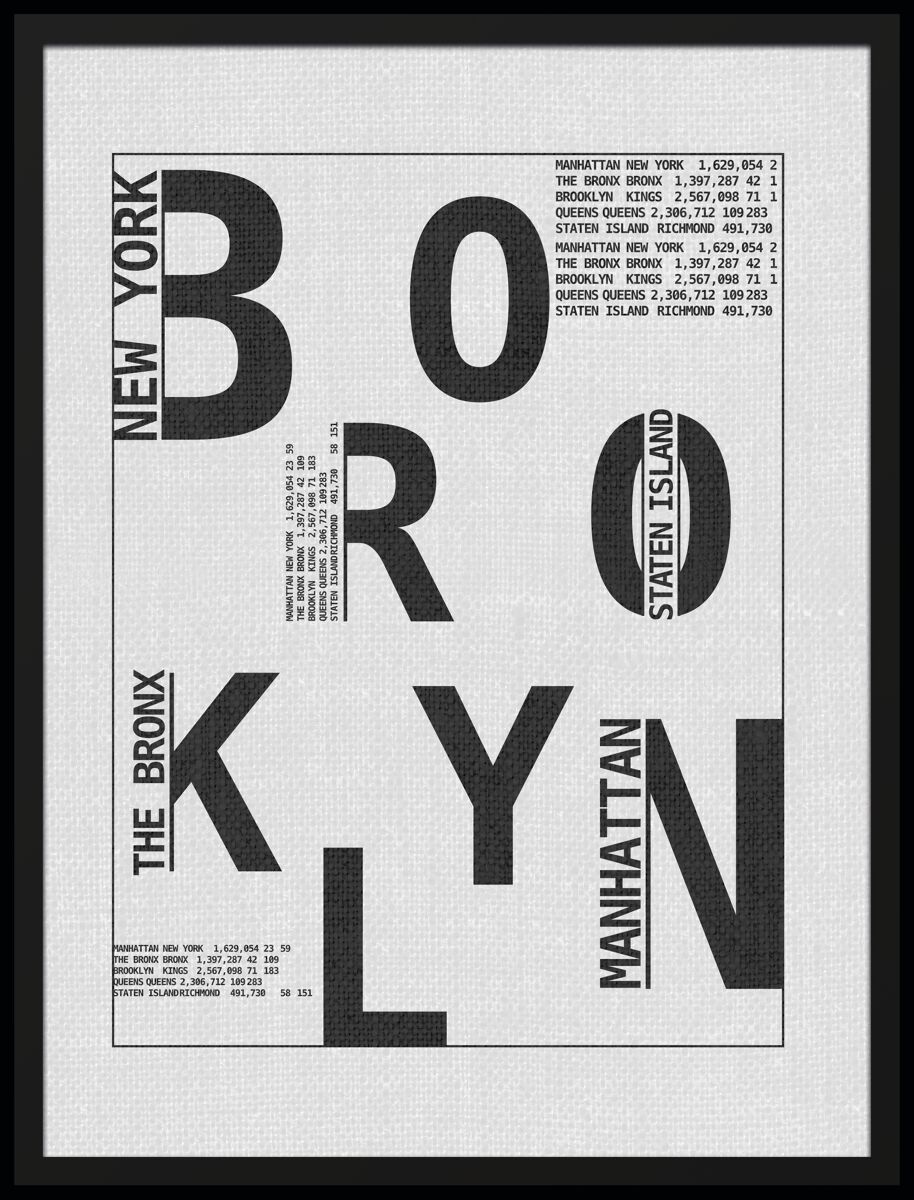 Cuadro BROOKLIN 40x30cm marca MARCOMUEBLE 