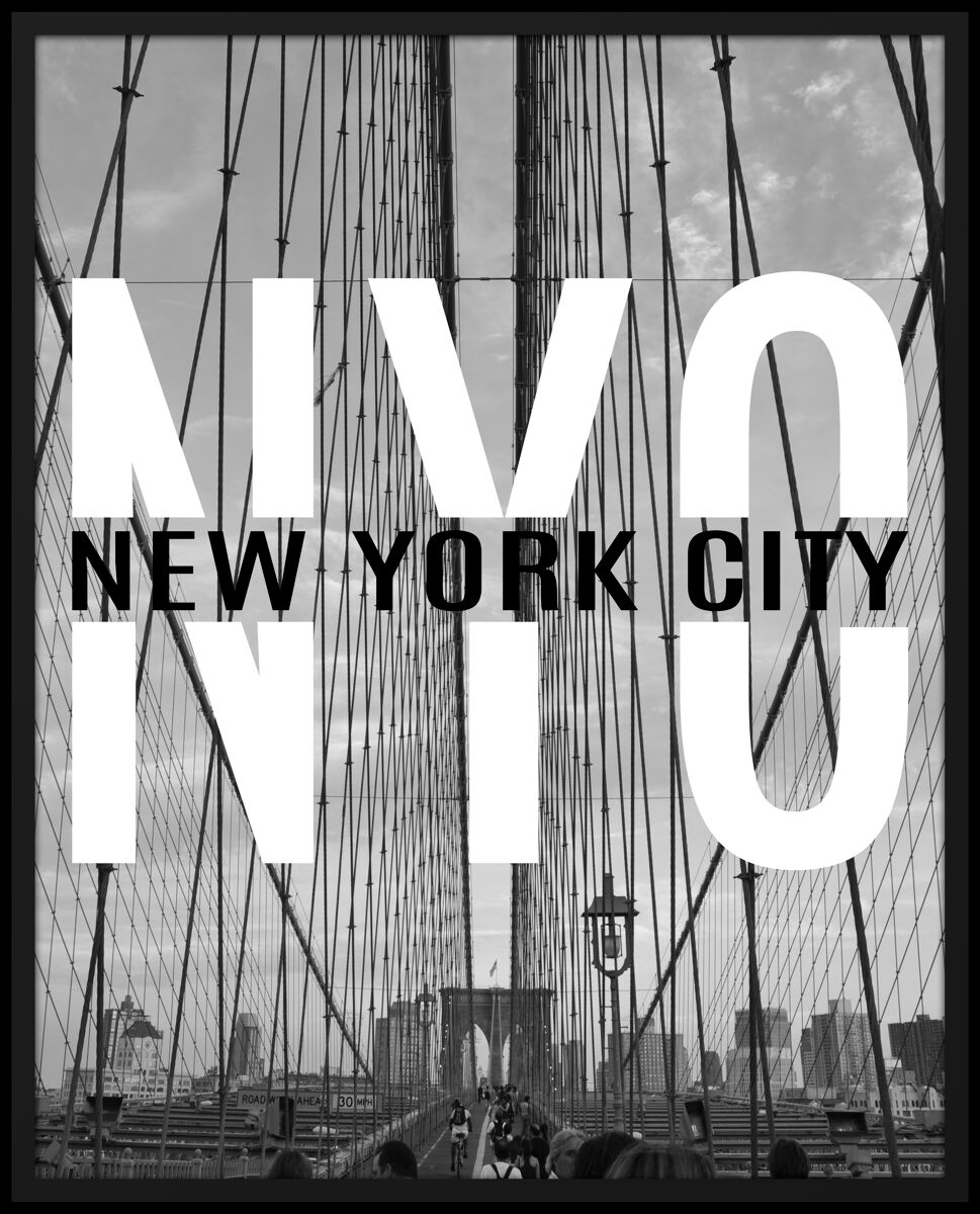 Cuadro PUENTE BROOKLYN 50x40cm marca MARCOMUEBLE 