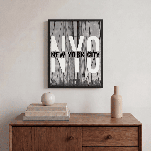 Pintura PUENTE BROOKLYN 50x40cm marca MARCOMUEBLE