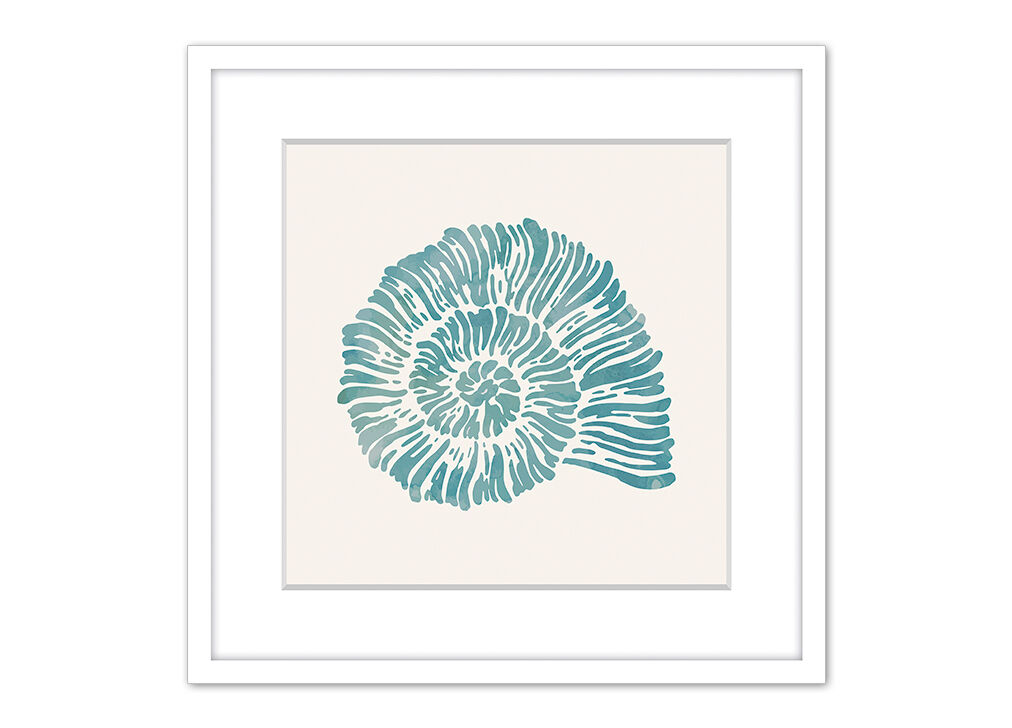 Cuadro CARACOL AZUL 42x42cm marca MARCOMUEBLE 