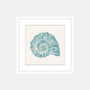 Pintura CARACOL AZUL 42x42cm marca MARCOMUEBLE