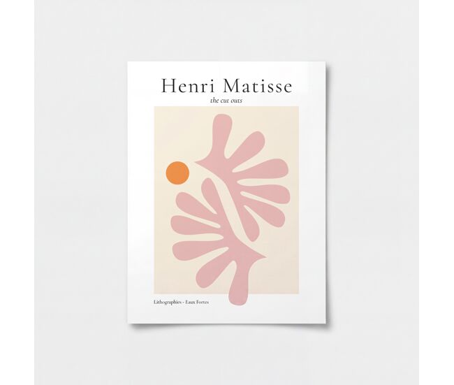 Lámina decorativa matisse a 40x30cm