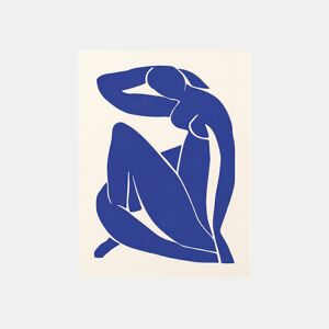 Gravura DAMA AZUL I 40x30cm marca MARCOMUEBLE