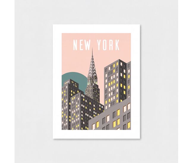 Lámina decorativa new york 40x30cm