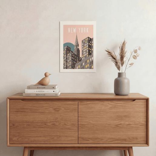 Gravura NEW YORK 40x30cm marca MARCOMUEBLE