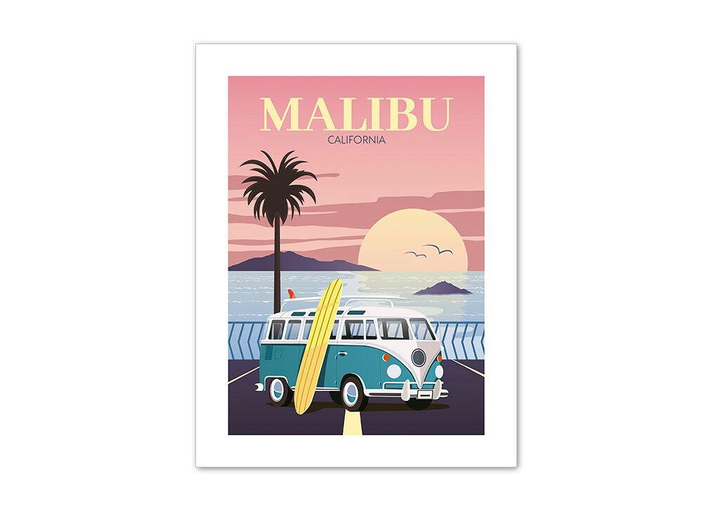 Lámina MALIBU 40X30cm marca MARCOMUEBLE