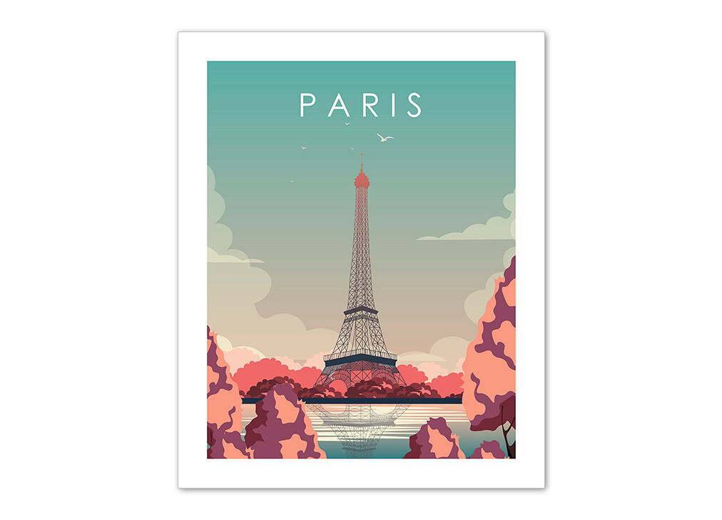 Lámina PARIS 50x40cm marca MARCOMUEBLE 