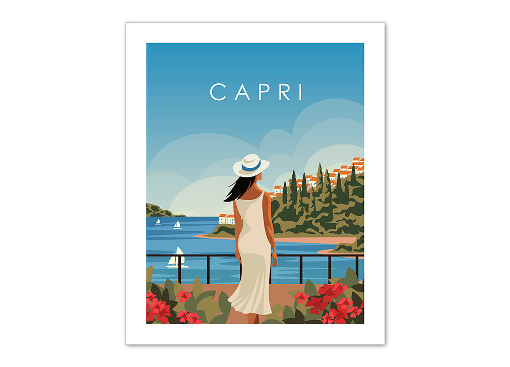 Lámina CAPRI 50x40cm marca MARCOMUEBLE 
