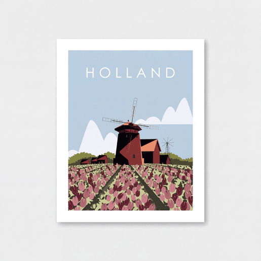 Gravura HOLLAND 50x40cm marca MARCOMUEBLE