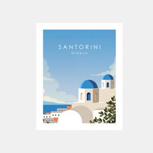 Gravura SANTORINI 50x40cm marca MARCOMUEBLE