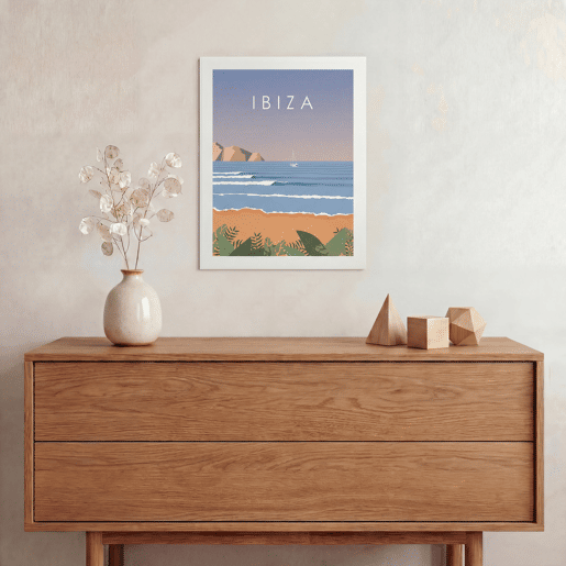 Gravura IBIZA 50x40cm marca MARCOMUEBLE