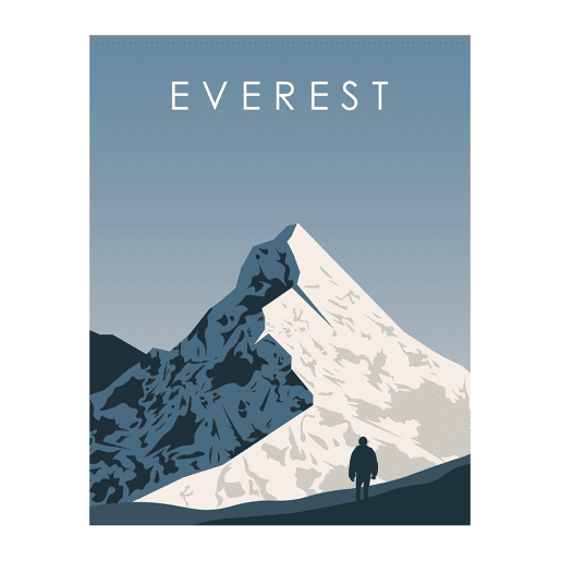 Gravura EVEREST 50x40cm marca MARCOMUEBLE