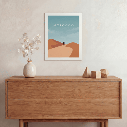 Gravura MOROCCO 50x40cm marca MARCOMUEBLE