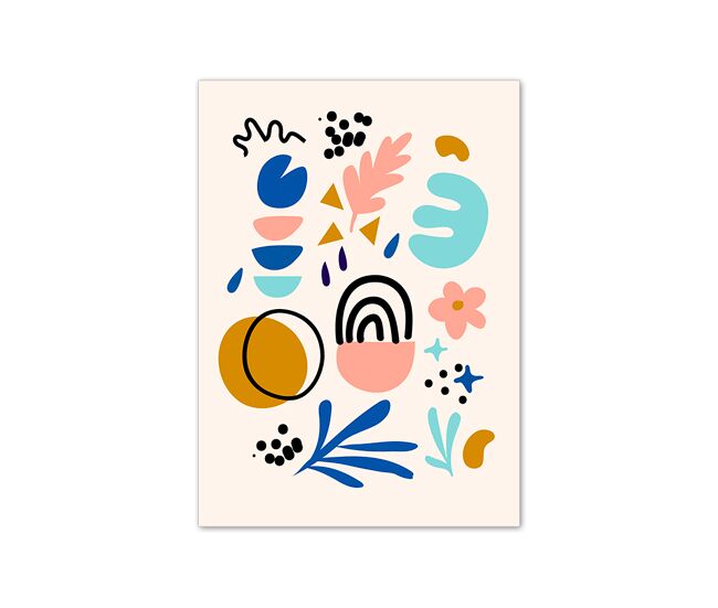 Lámina abstracto c 70x50cm marca marcomueble