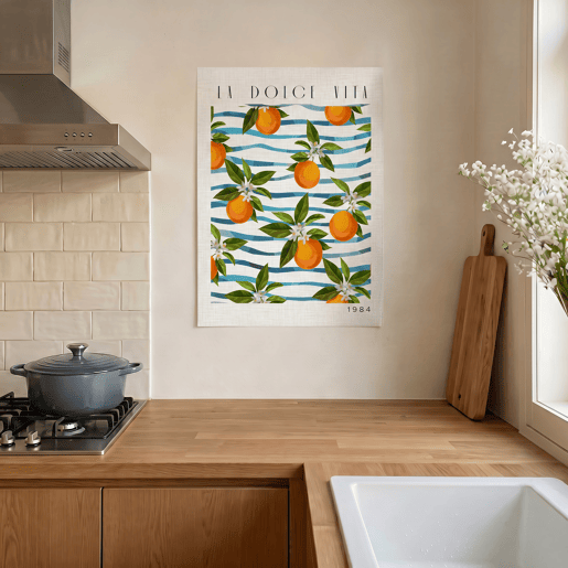 Gravura NARANJAS 70x50cm marca MARCOMUEBLE