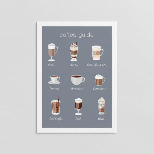 Gravura COFFE TIME 70x50cm marca MARCOMUEBLE