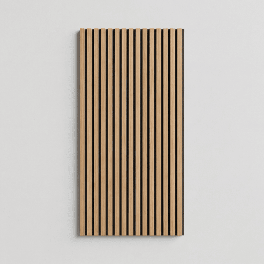 Set de 2 painéis acústicos NORDIC 60,5x120cm preto e madeira