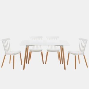 Conjunto de mesa com 4 cadeiras FATIMA