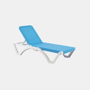 Espreguiçadeira de jardim MIKONOS azul