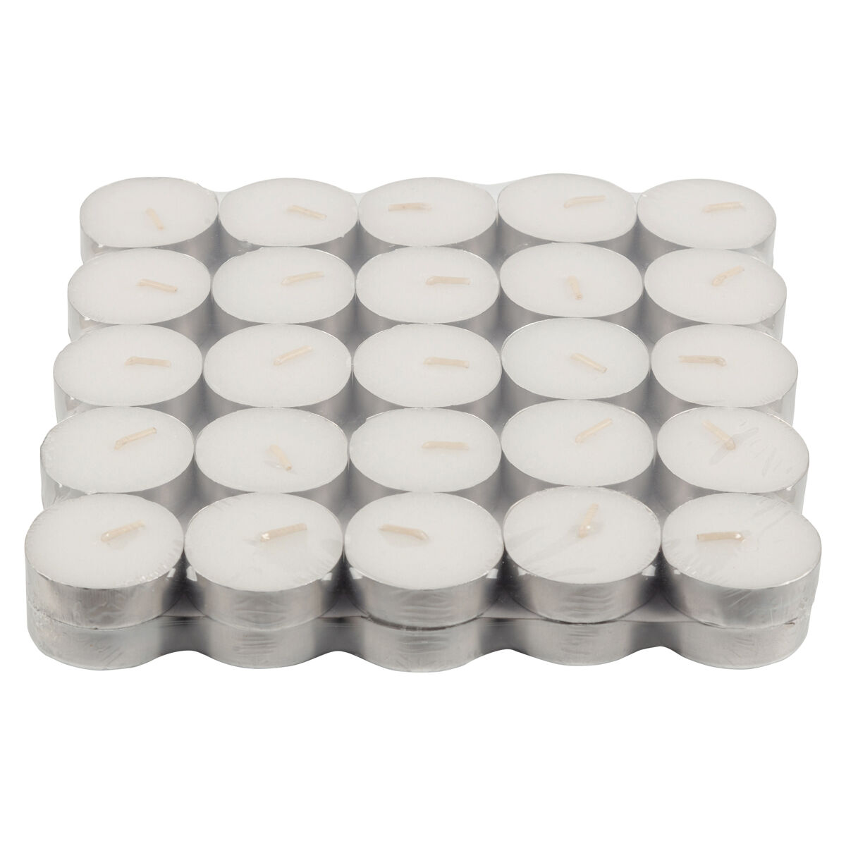 Vela TEALIGHT blanca 50 piezas marca CONFORAMA