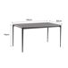 Set de comedor 1 mesa y 4 sillas gris STONE Set de comedor 1 mesa y 4 sillas gris STONE Gris