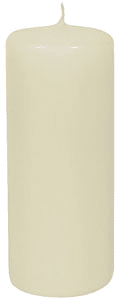 Vela cilíndrica TACO 15x6cm marca ROURA