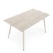 Set de comedor 1 mesa y 4 sillas TRAVIS Set de comedor 1 mesa y 4 sillas TRAVIS Beige