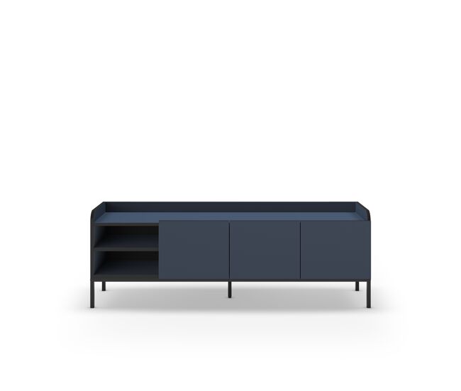 Mueble tv 160cm azul y negro ADARA