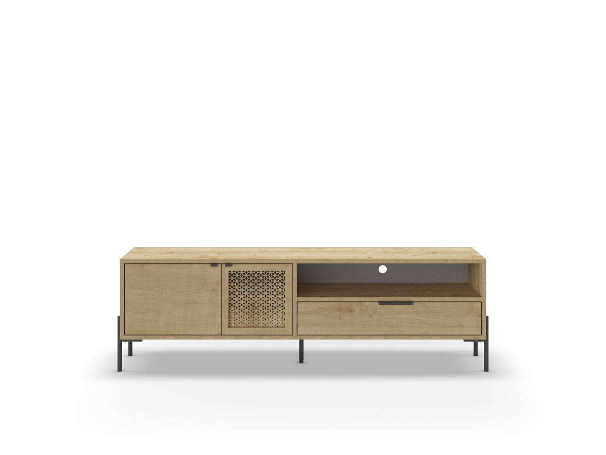 Mueble tv 164cm color roble INCA