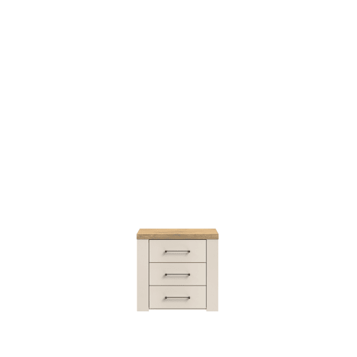 Mesa de cabeceira NELLEKE cor areia