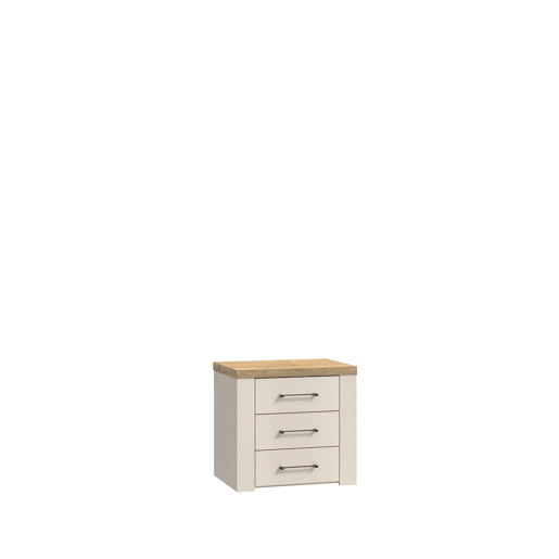 Mesa de cabeceira NELLEKE cor areia