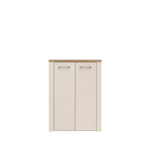 Sapateira 2 portas NELLEKE 2 cor areia