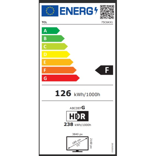 TV 75 polegadas TCL 75C6K Smart TV QD MiniLed TV 75 polegadas TCL 75C6K Smart TV QD MiniLed