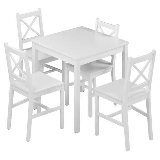 Mesa de cozinha 75x75cm branco VALERY Mesa de cozinha 75x75cm branco VALERY