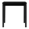 Mesa de cozinha 75x75cm preto VALERY