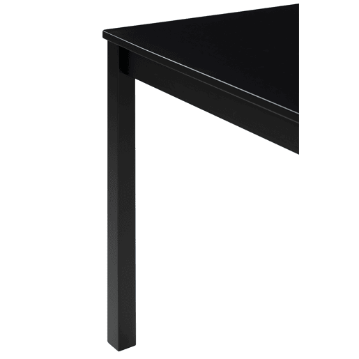 Mesa de cozinha 75x75cm preto VALERY