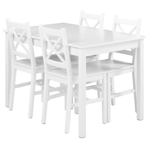 Mesa de cozinha 118x75cm branco VALERY Mesa de cozinha 118x75cm branco VALERY
