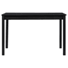 Mesa de cozinha 118x75cm preto VALERY