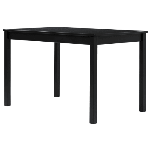 Mesa de cozinha 118x75cm preto VALERY