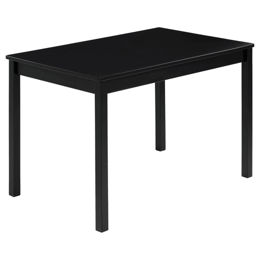 Mesa de cozinha 118x75cm preto VALERY