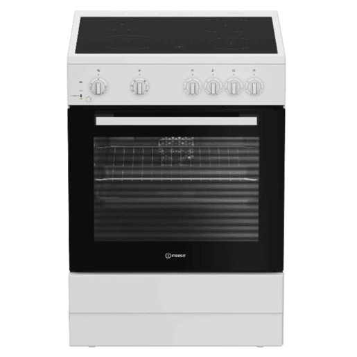 Fogão INDESIT IS6V8KSWP vitrocerâmica 66 litros 60cm