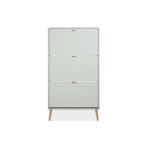 Sapateira COOL 125x70x24cm 3 compartimentos verde