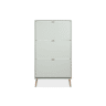 Sapateira COOL 125x70x24cm 3 compartimentos verde