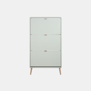 Sapateira COOL 125x70x24cm 3 compartimentos verde